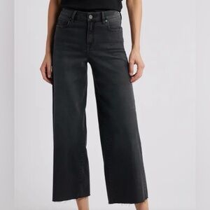 Hidden High Wide Leg black jeans